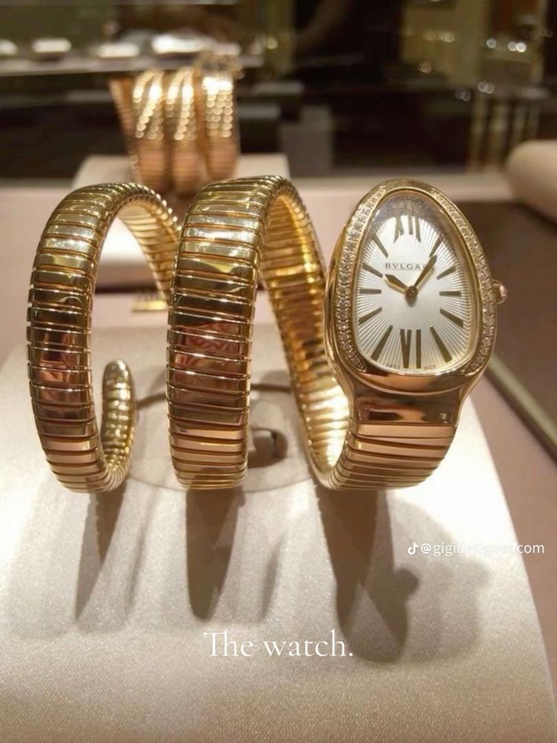 ساعة bvlgari motif serpent pour femme  - Image 4